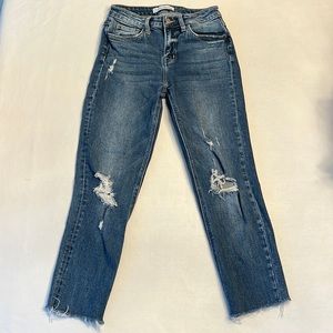 Flying Monkey Blue Ripped Skinny Jeans